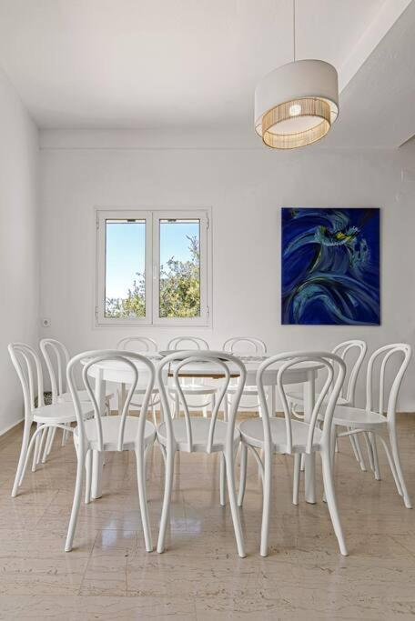 Laconian Collection Villa Big Blue Mavrovúni Kültér fotó