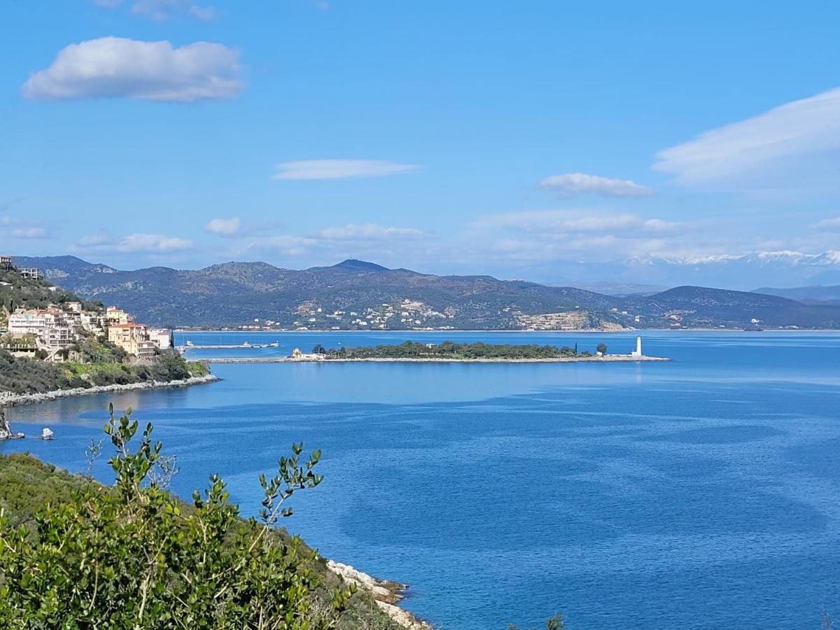 Laconian Collection Villa Big Blue Mavrovúni Kültér fotó
